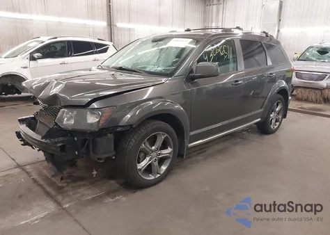 2017 Dodge Journey Crossroad Plus Awd z USA, uszkodzony, nr VIN 3C4PDDGG7HT541655